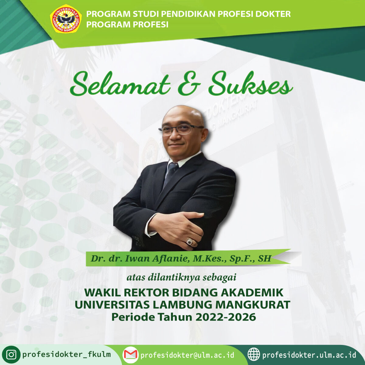 [SELAMAT DAN SUKSES] – Profesi Dokter