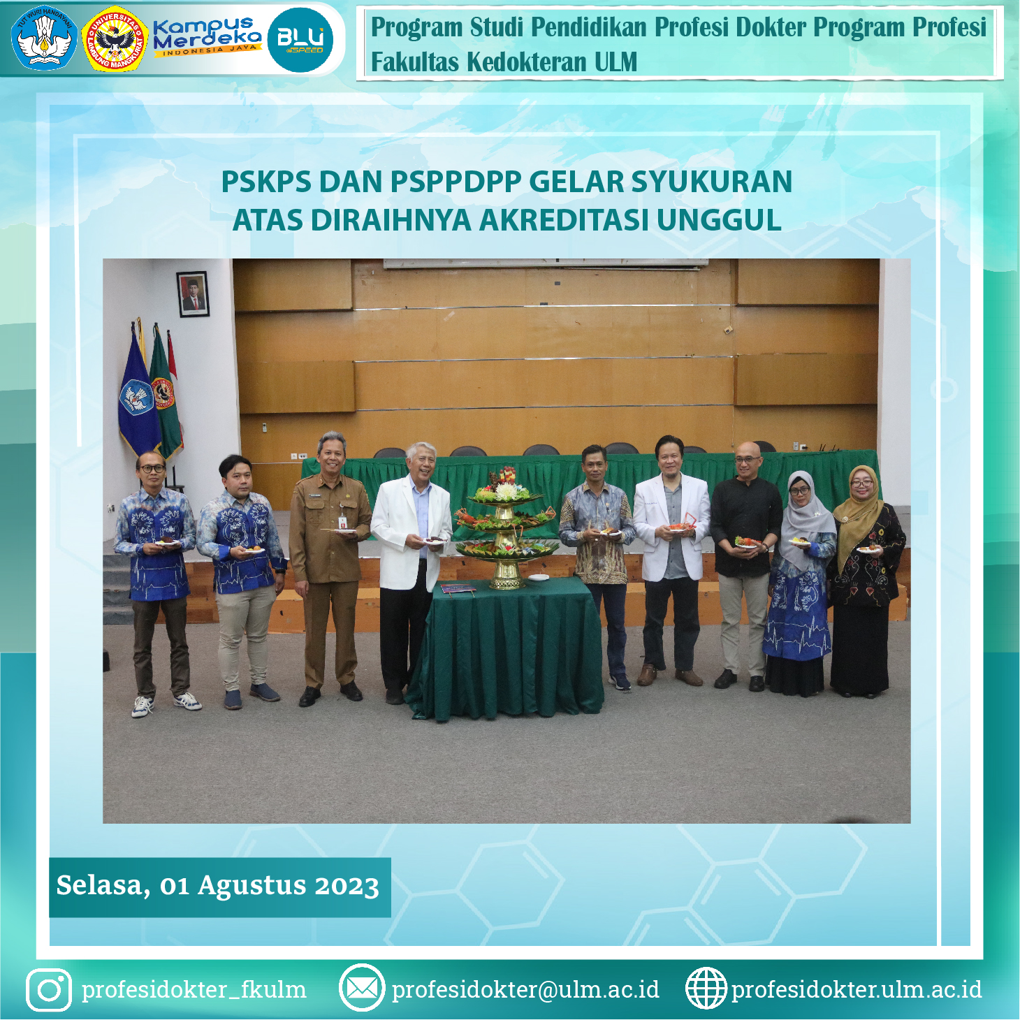 PSKPS DAN PSPPDPP GELAR SYUKURAN ATAS DIRAIHNYA AKREDITASI UNGGUL ...